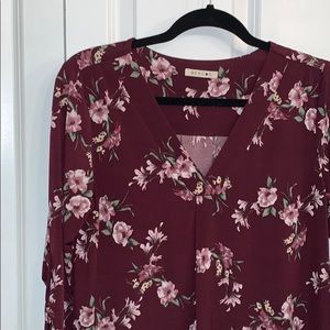 Fix Stitch floral blouse